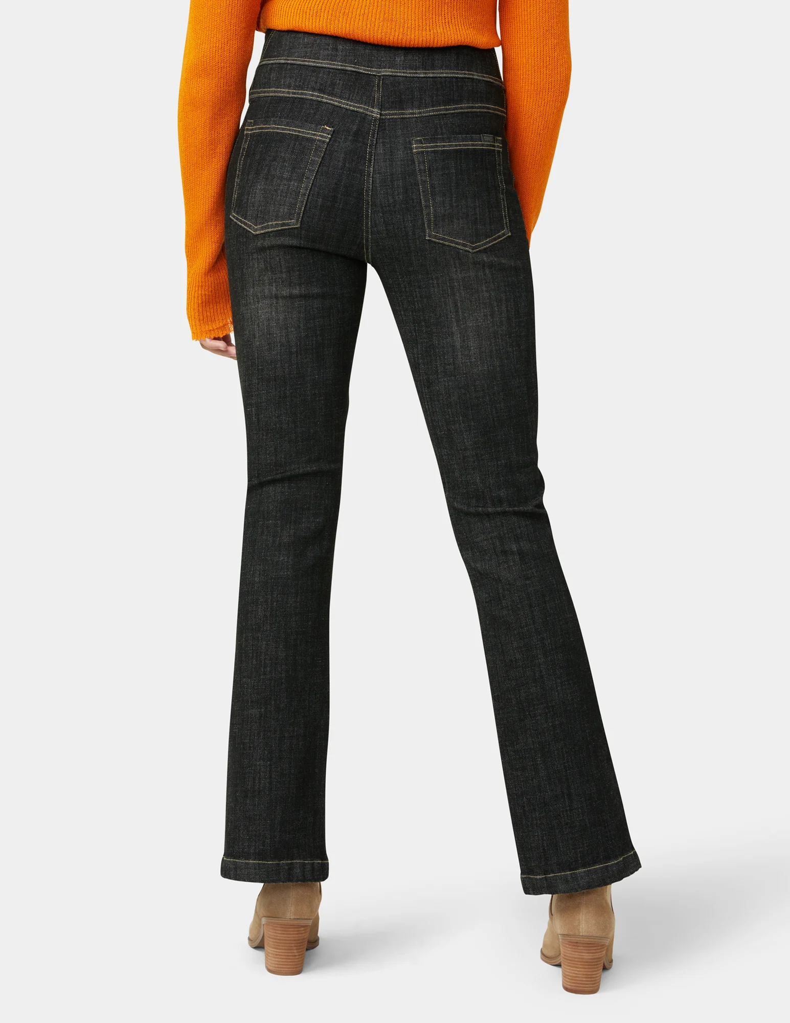 Crosshatch Denim Bootcut - Image 3