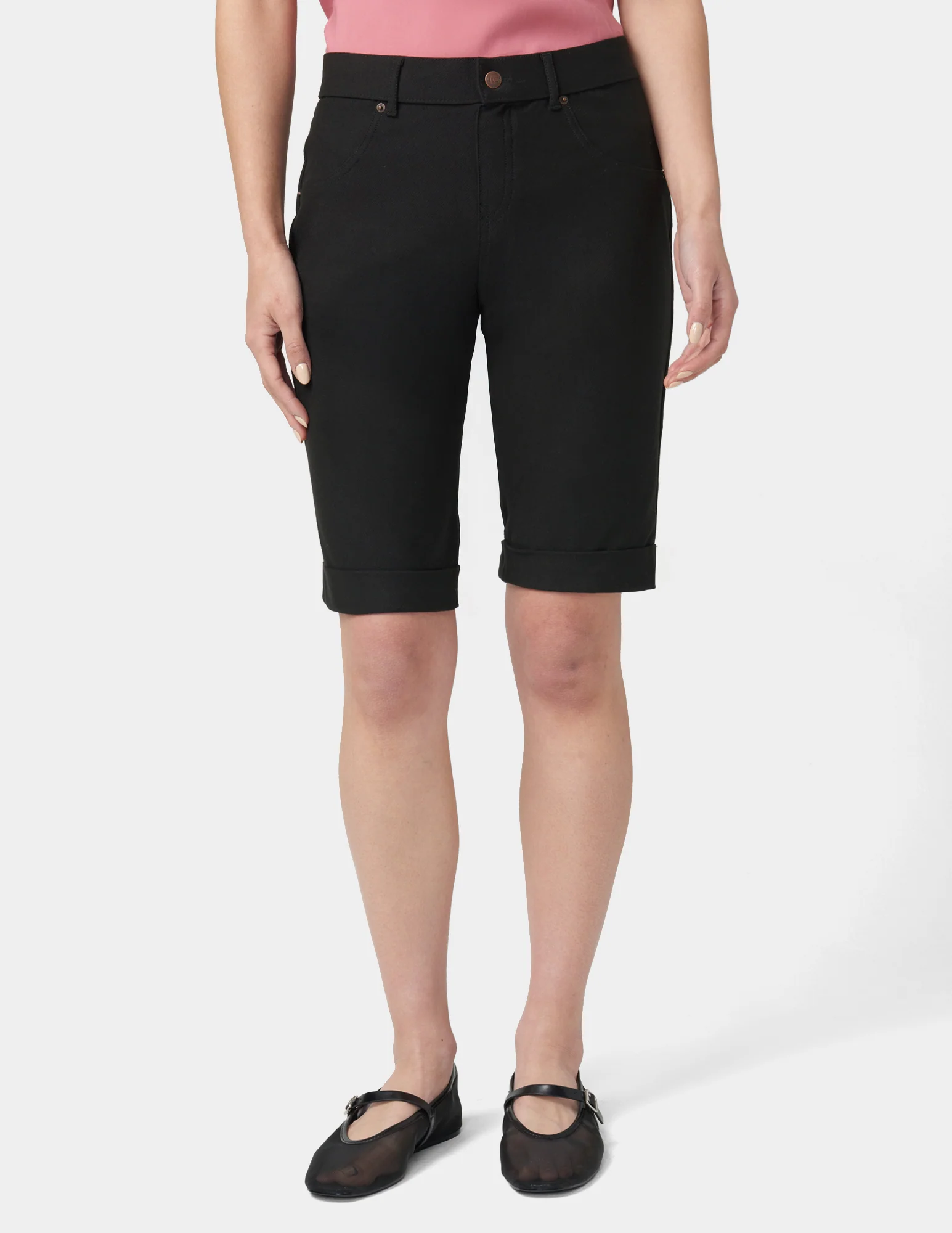 Cuffed Essential Denim Short