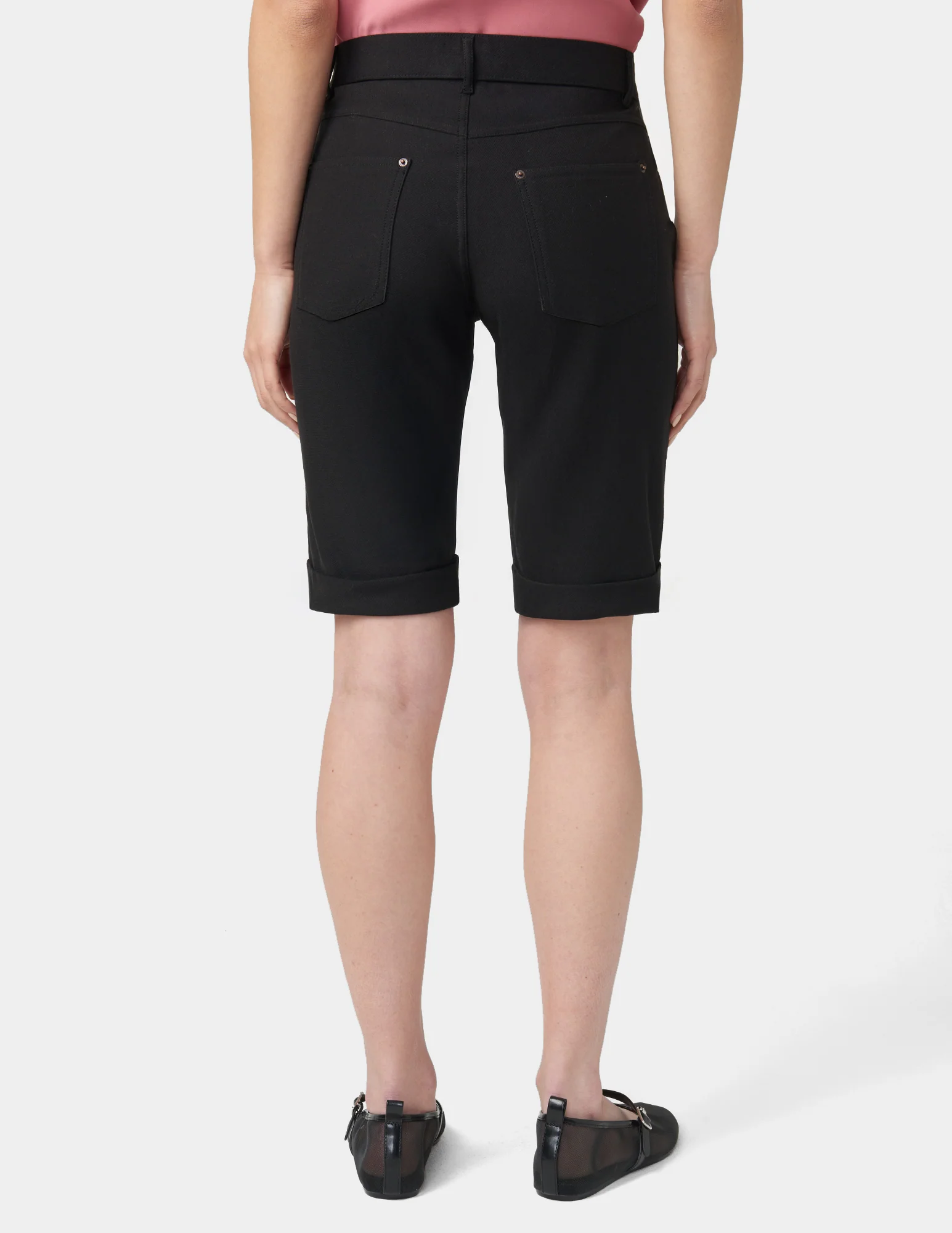 Cuffed Essential Denim Short - Image 3