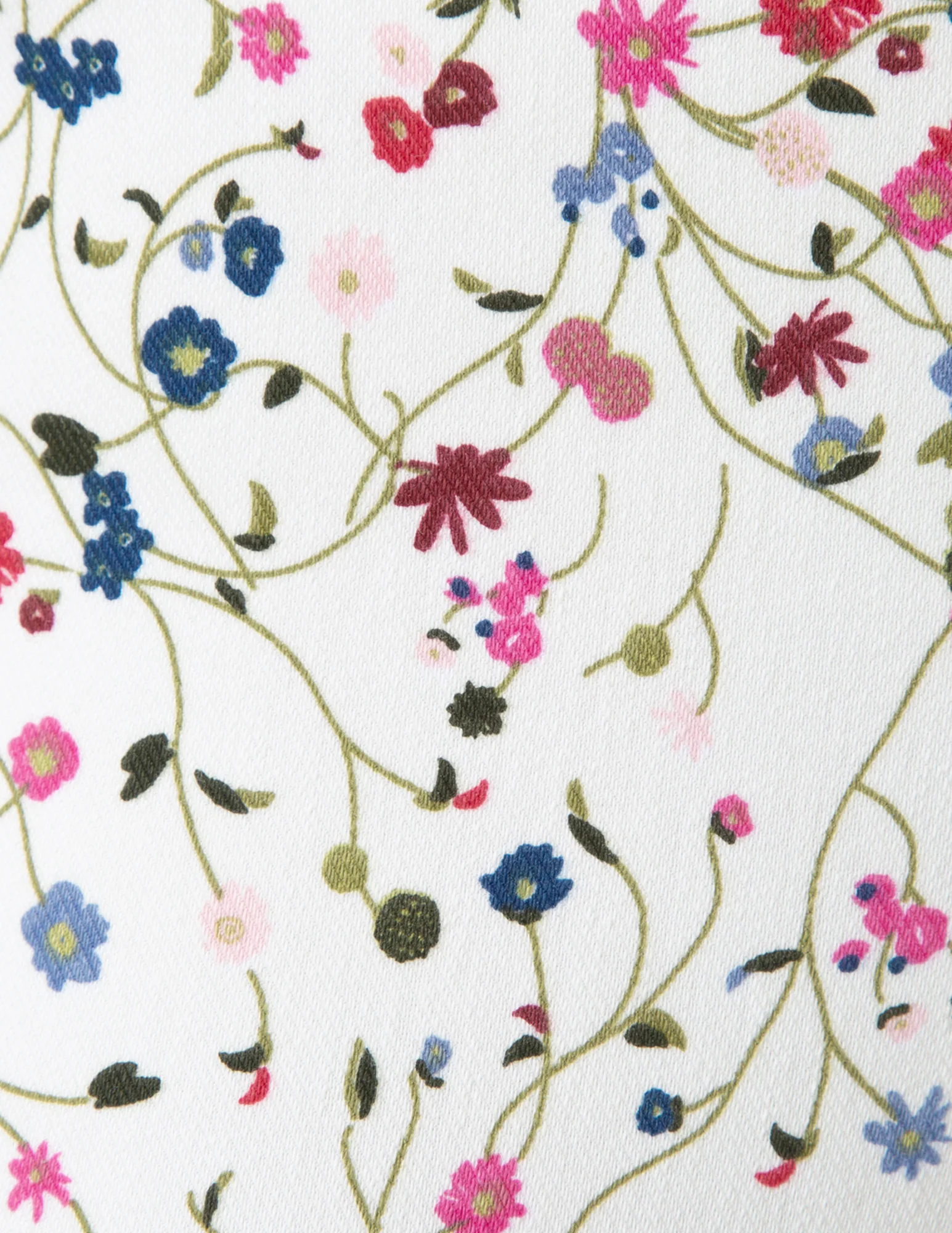 Floral Ultra Soft Denim Capri - Image 8