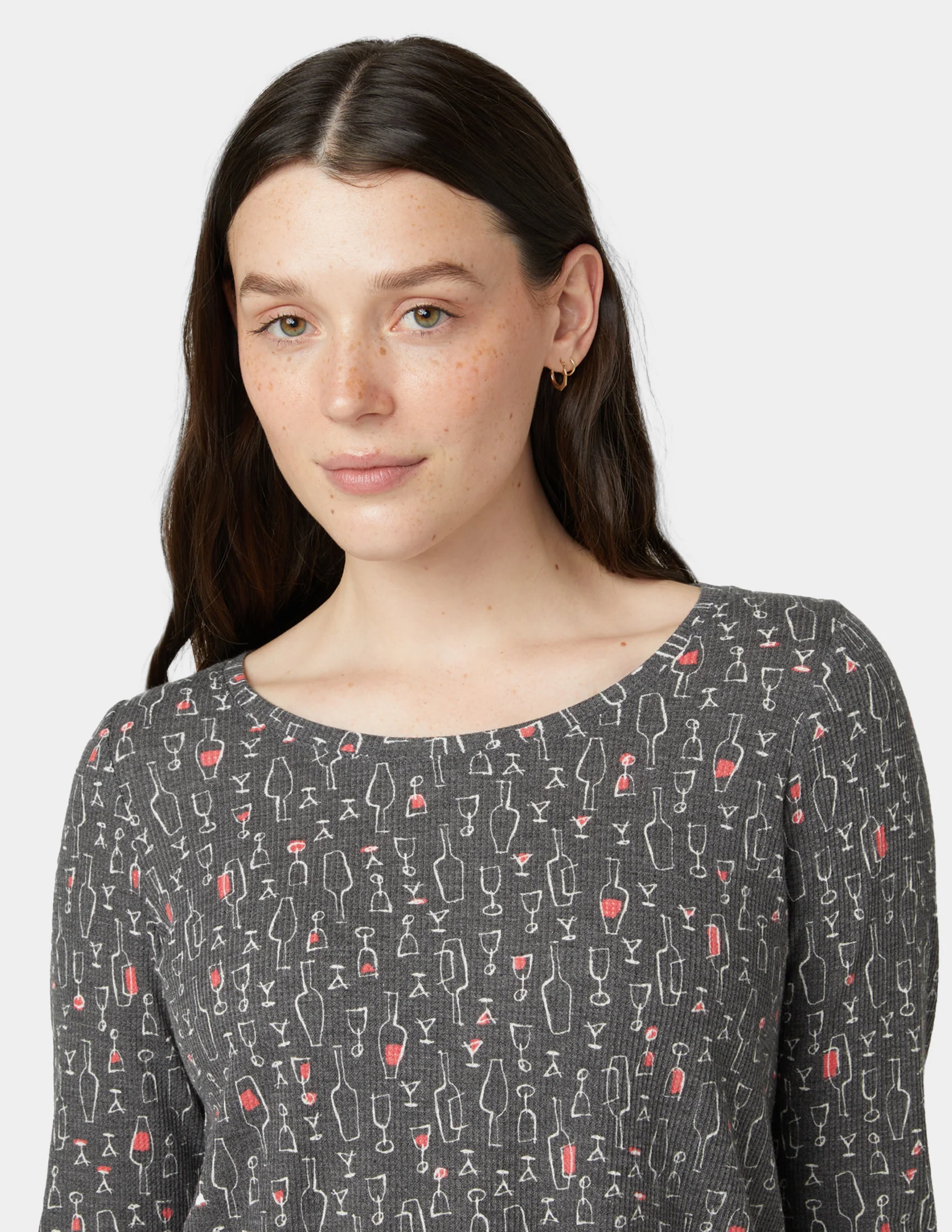 Long Sleeve Waffle Boxer Set - Image 4