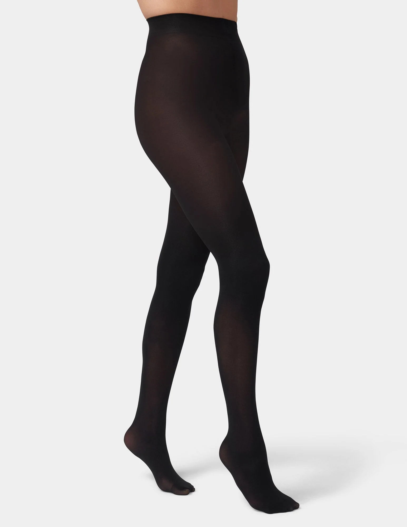 Opaque Tights with Control Top 2 Pack - Image 4