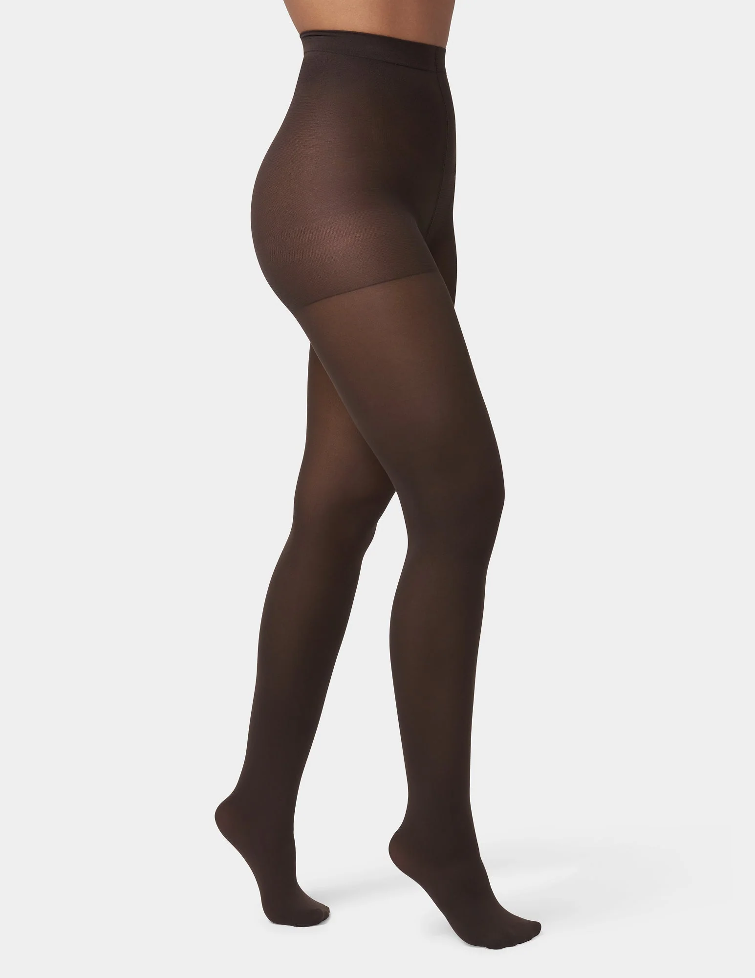 Opaque Tights with Control Top