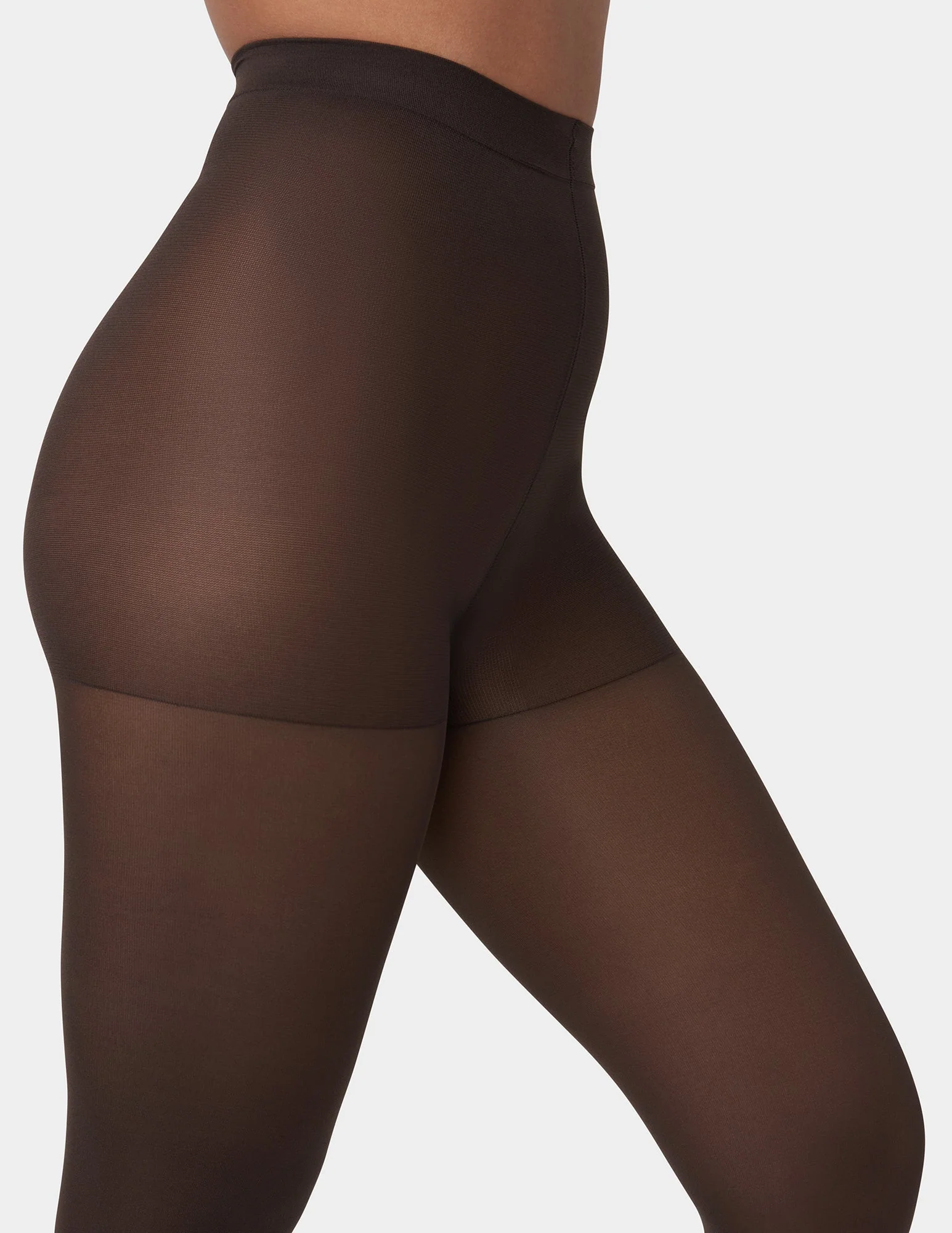 Opaque Tights with Control Top - Image 2