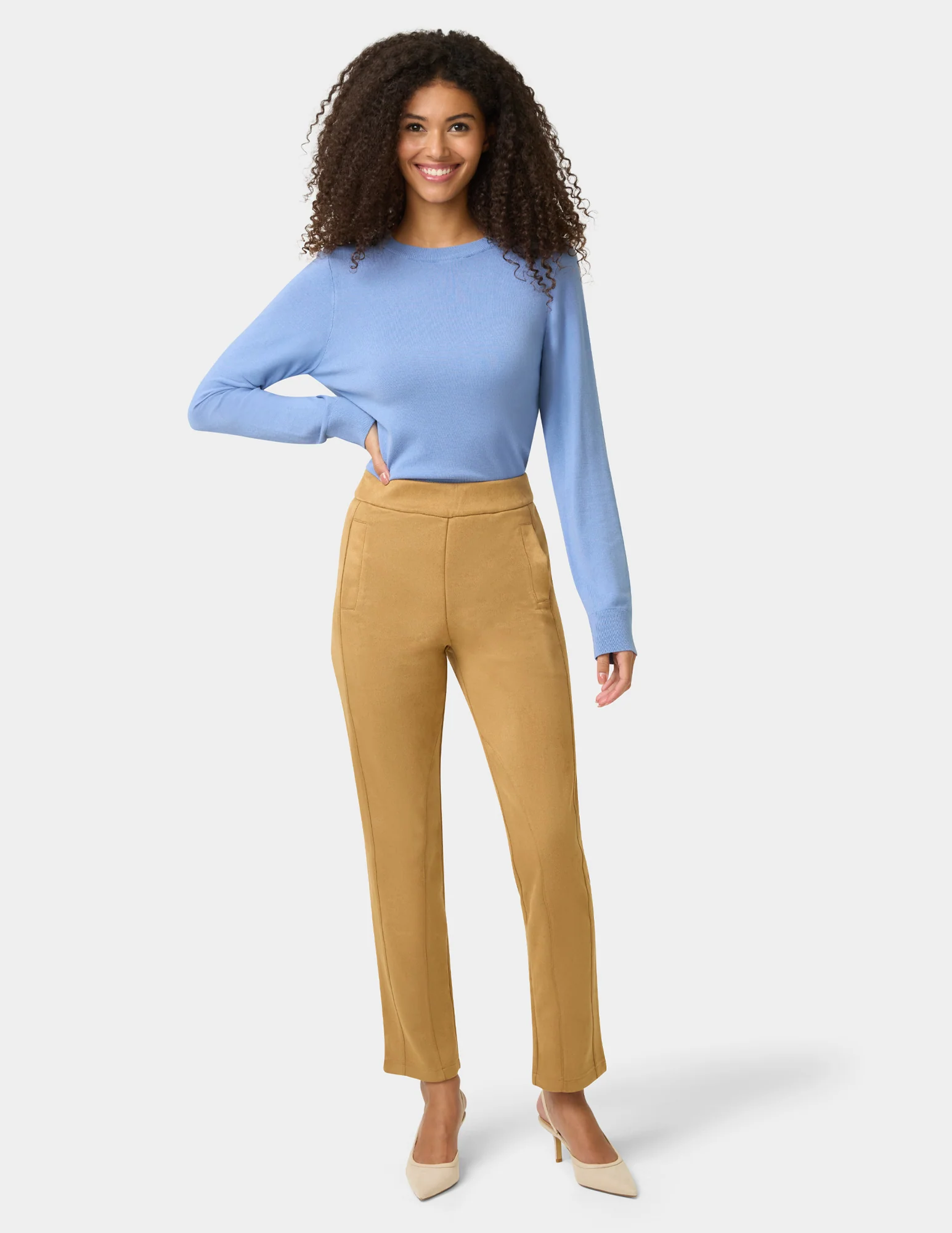 Ride or Die Suede Pull-On Pant - Image 2