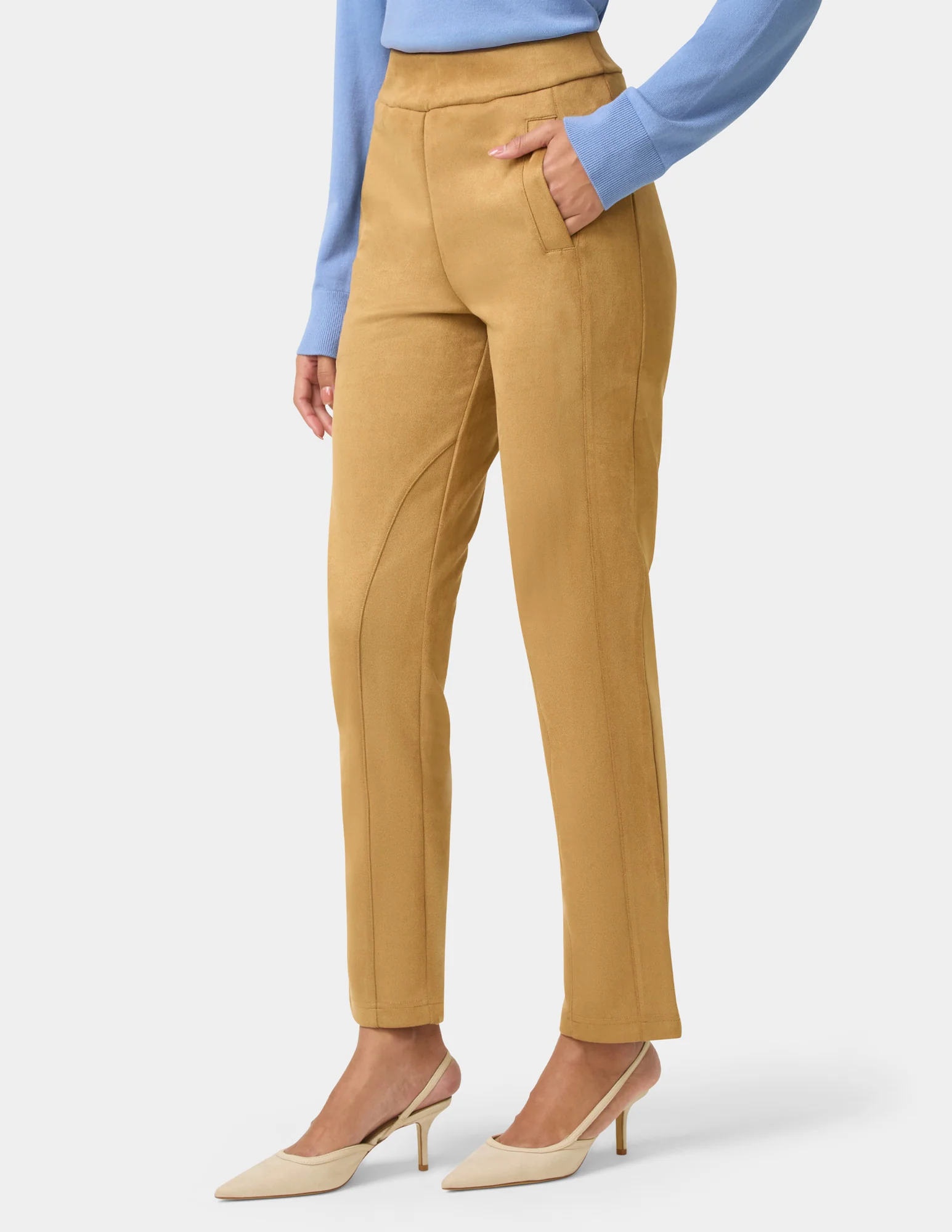 Ride or Die Suede Pull-On Pant - Image 4