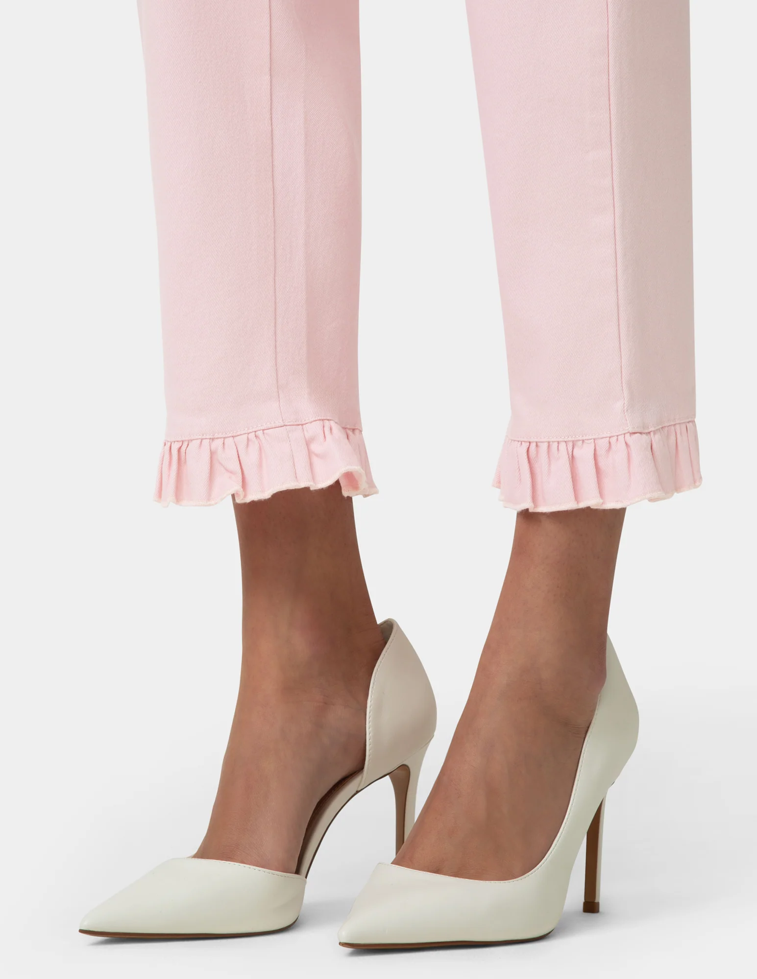 Ruffle Denim Skimmer - Image 6