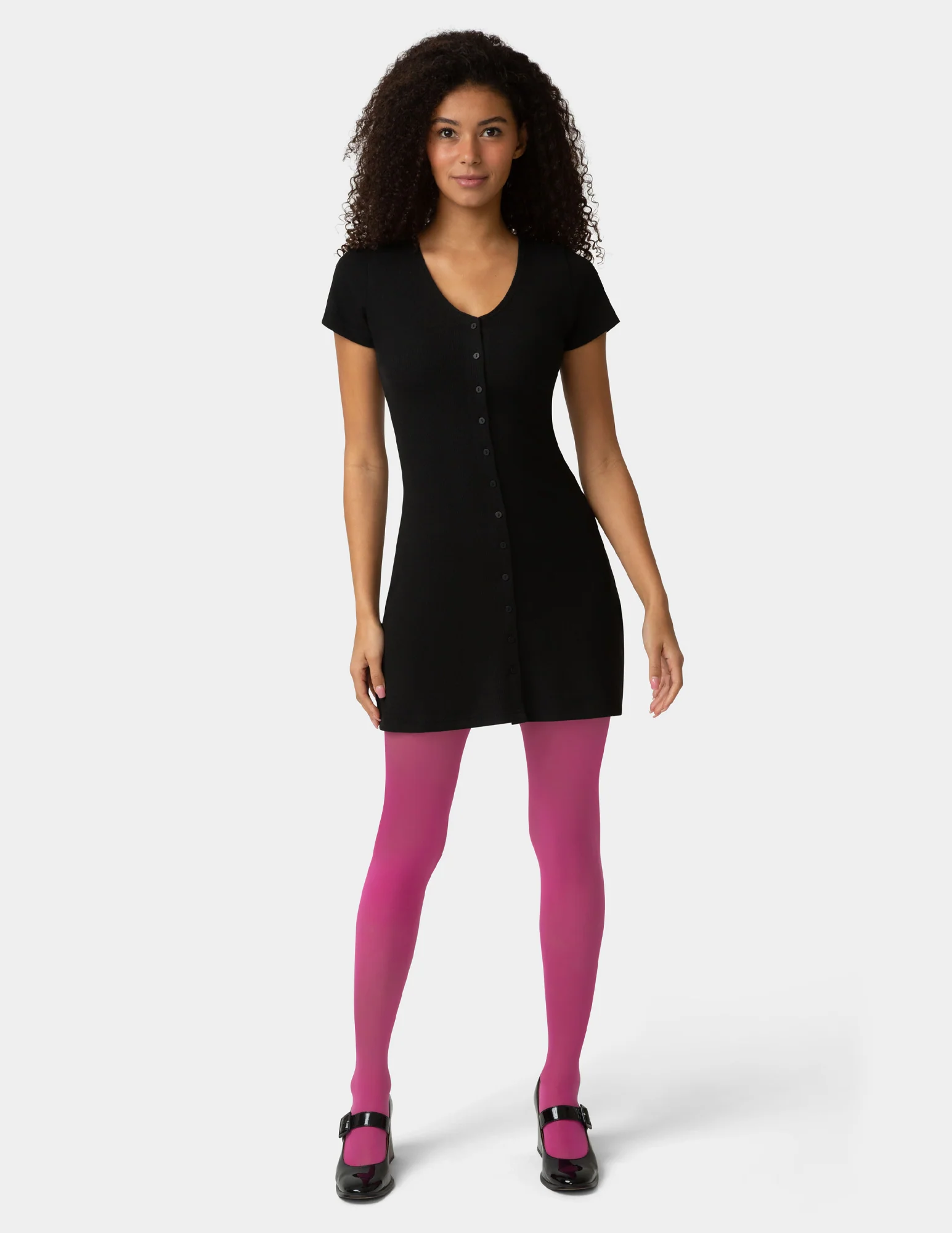 Sheer Tights with Control Top - Image 2