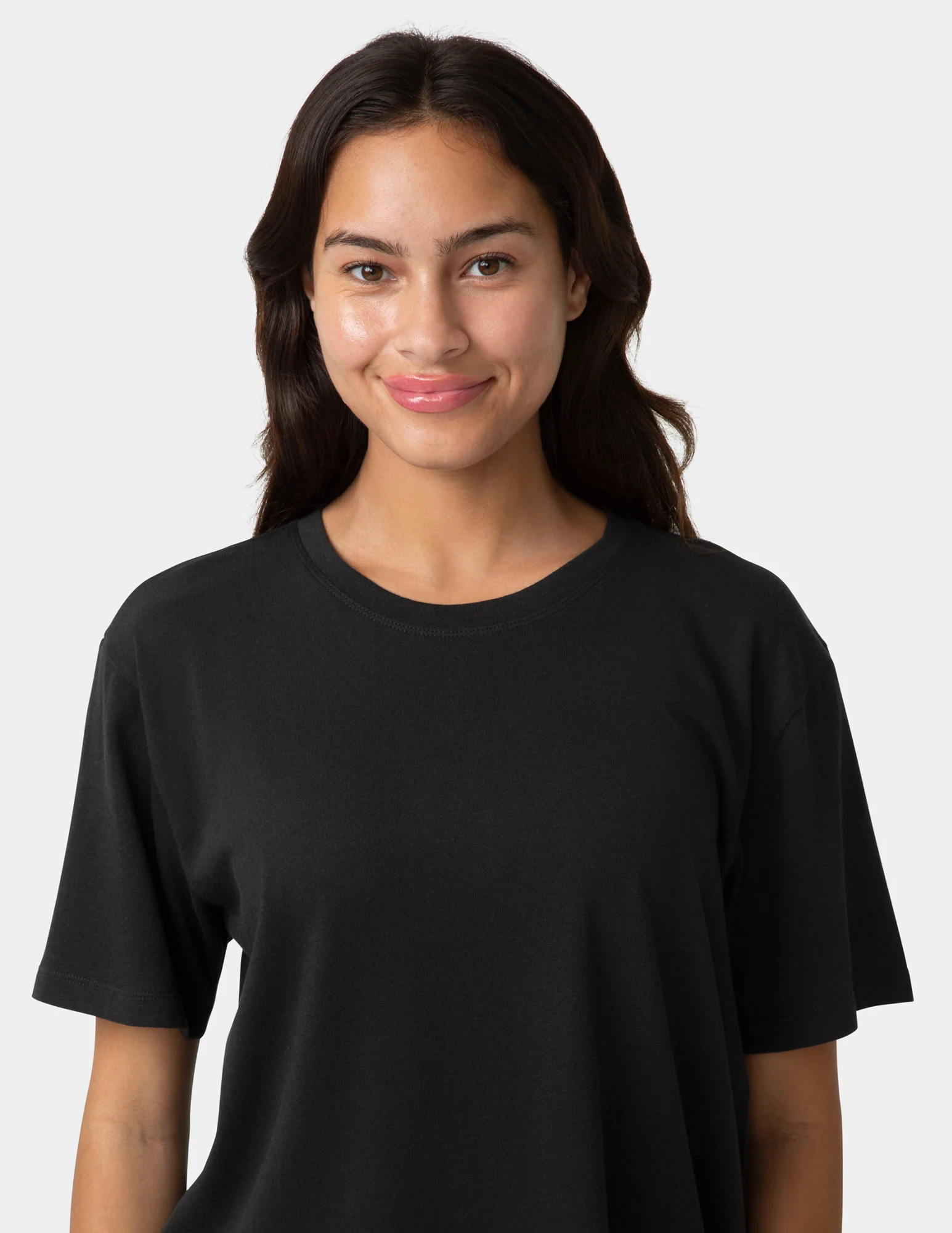 Short Sleeve Cotton Candied Boxy PJ Tee - Image 3