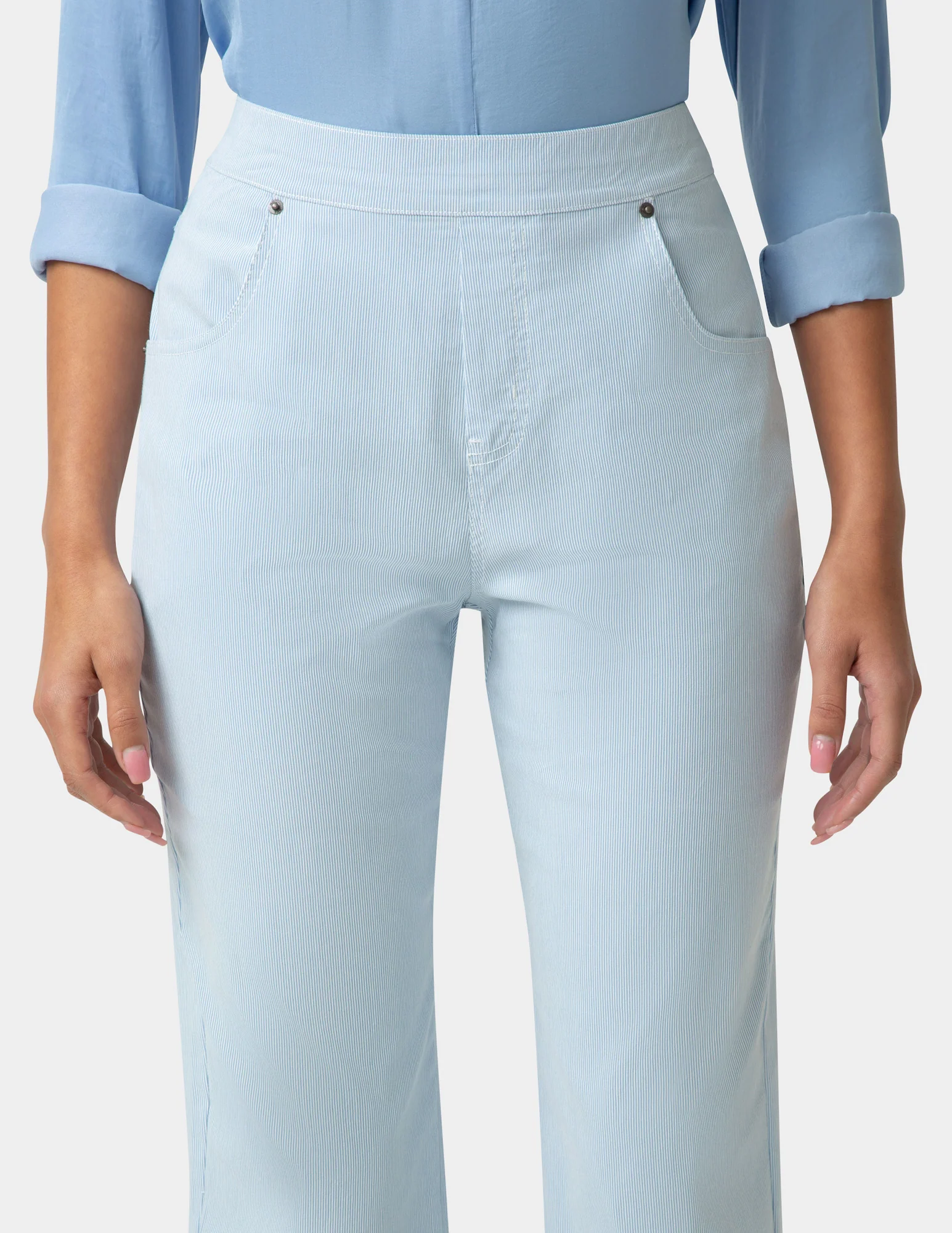 Spring Stripe Pedal Pusher - Image 4