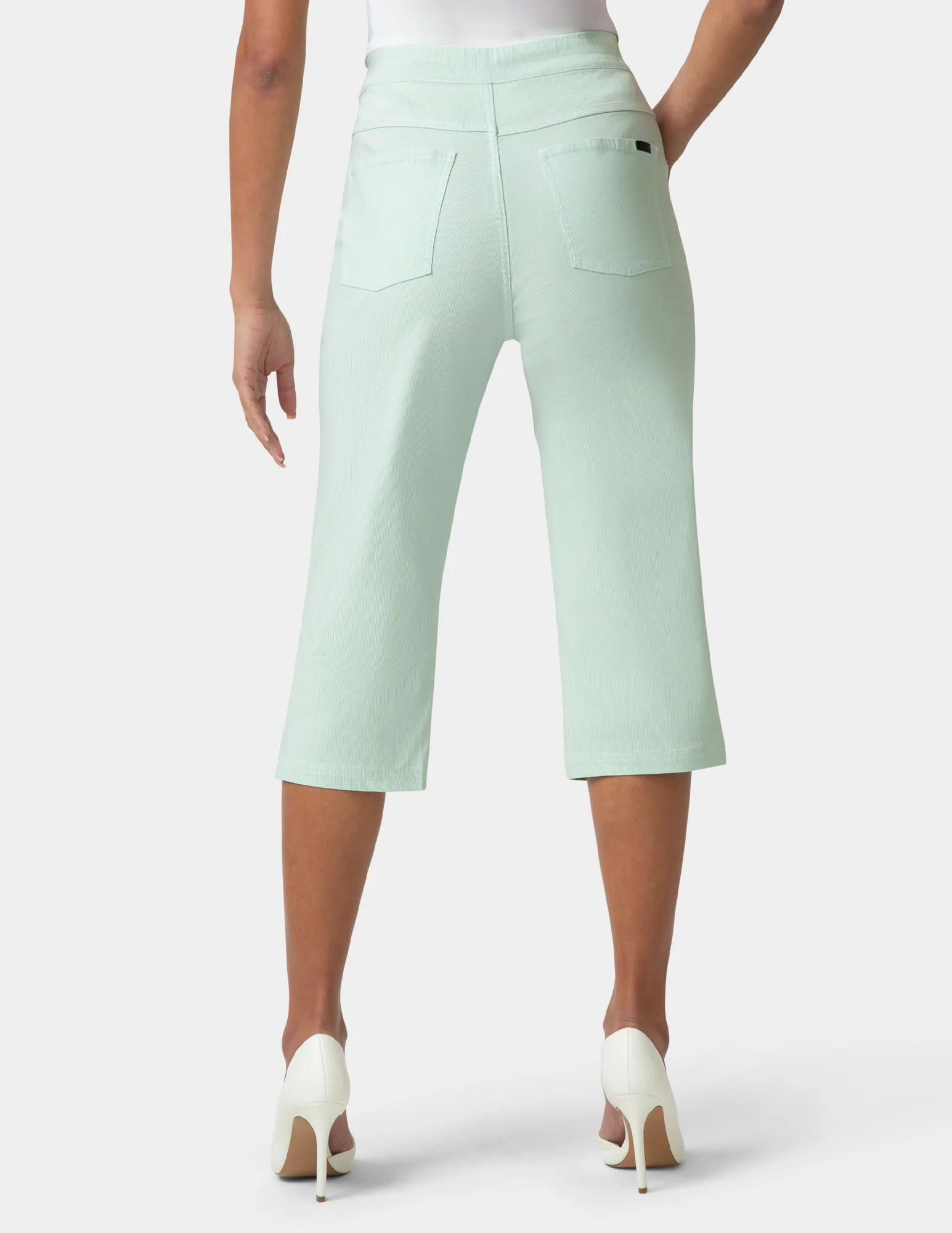 Spring Stripe Pedal Pusher - Image 3