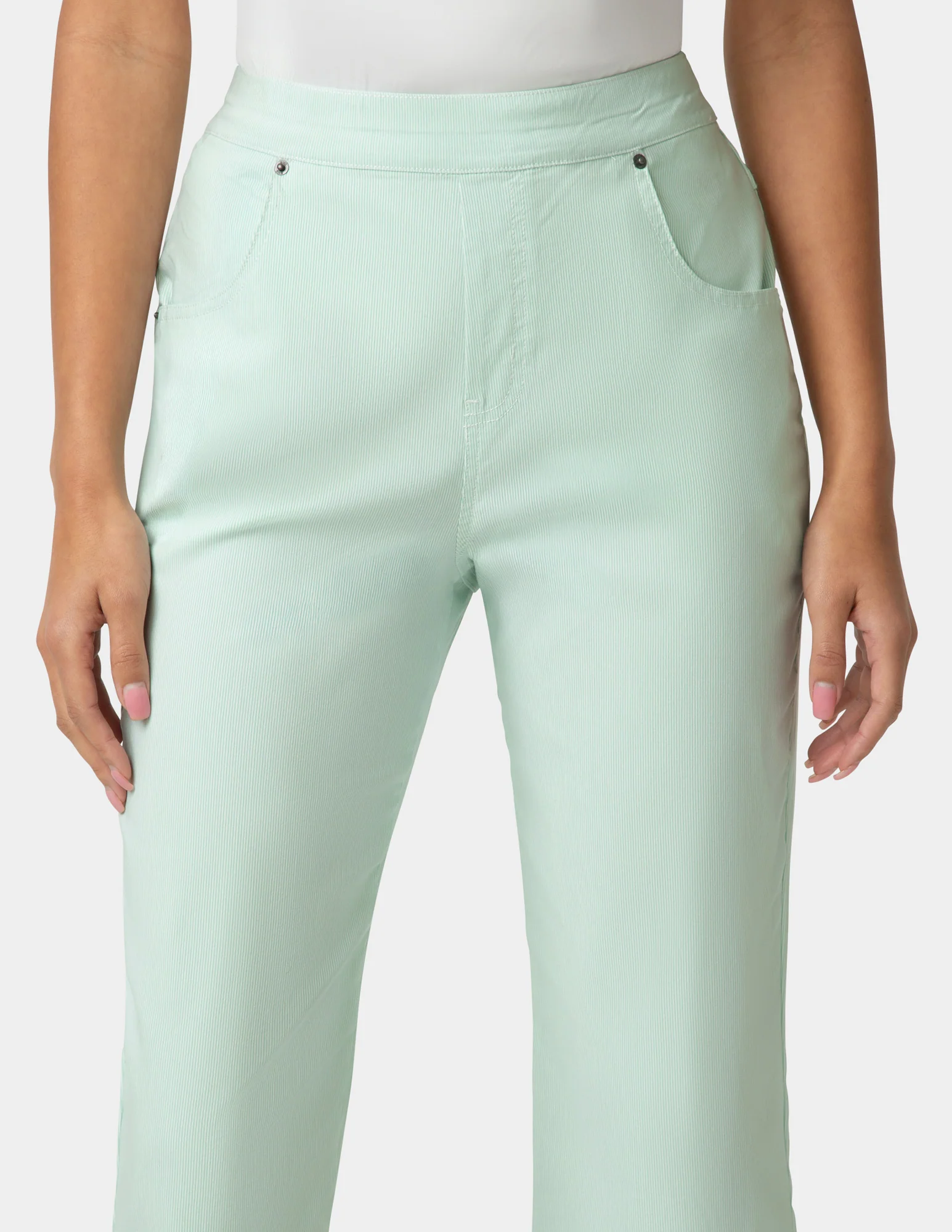 Spring Stripe Pedal Pusher - Image 4
