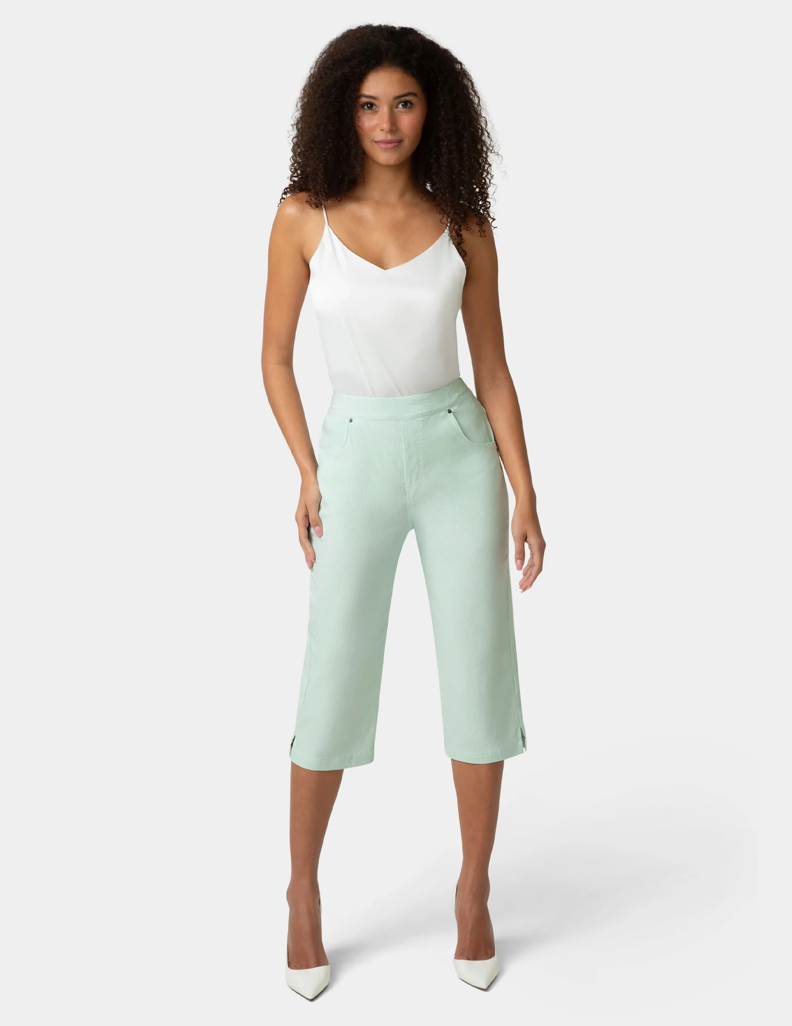 Spring Stripe Pedal Pusher - Image 7