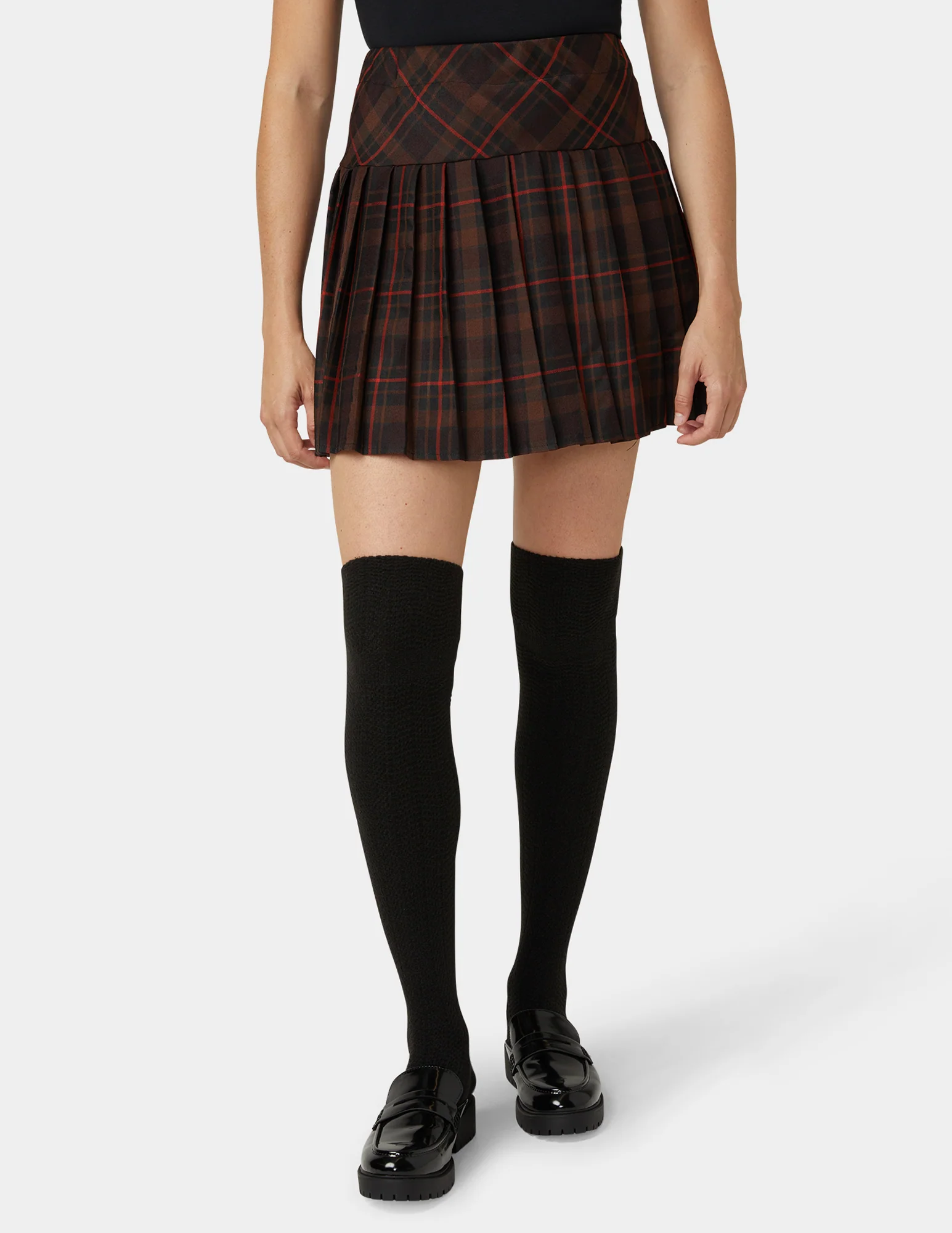 Tonal Houndstooth Knee High - Image 5